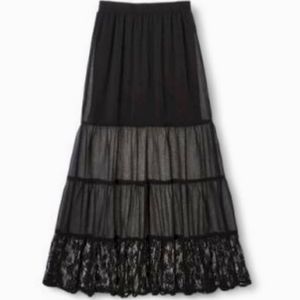 Xhilaration 1/2 sheer maxi